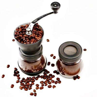 Moedor De Café Manual Com Recipiente de Vidro