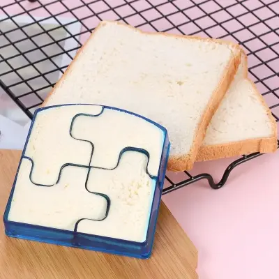 Molde De Plástico Cortador Para Cortar Pão De Forma E Sanduíche