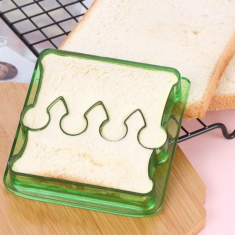 Molde De Plástico Cortador Para Cortar Pão De Forma E Sanduíche