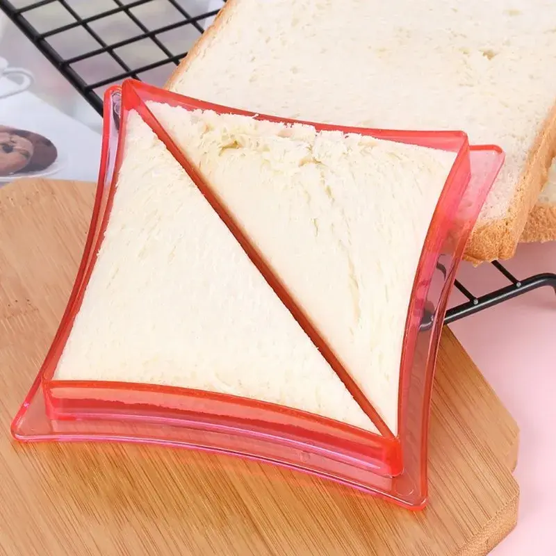 Molde De Plástico Cortador Para Cortar Pão De Forma E Sanduíche