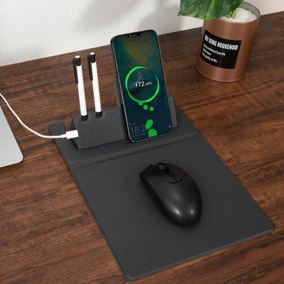 Mousepad Com Carregador Sem Fio Por Indução