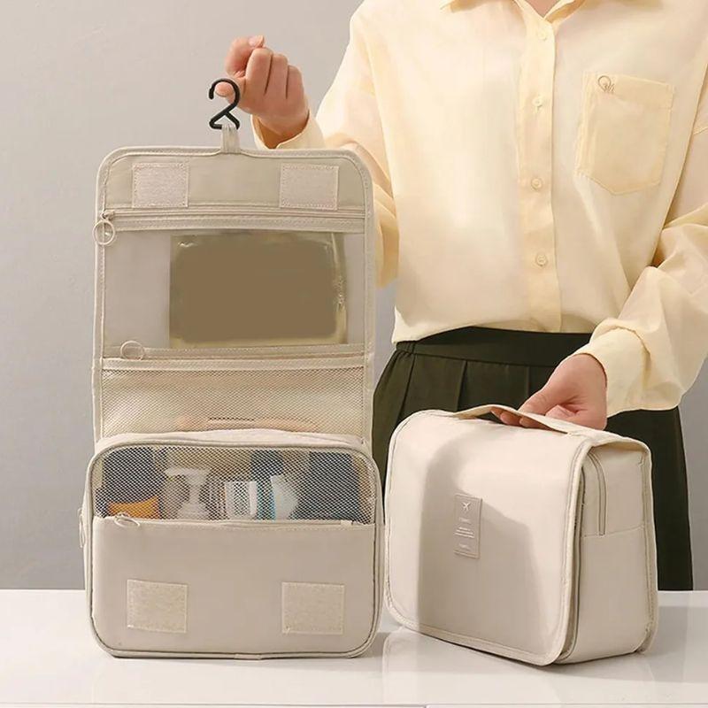 Necessaire Dobrável Organizadora Com Gancho