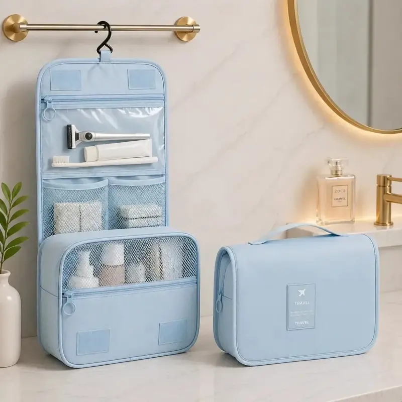 Necessaire Organizadora Perdurável para Maquiagem e Viagem