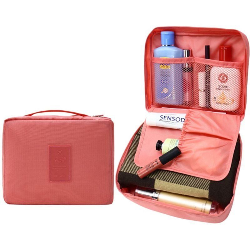 Necessaire Unissex Frasqueira Maquiagem Acessórios Viagem