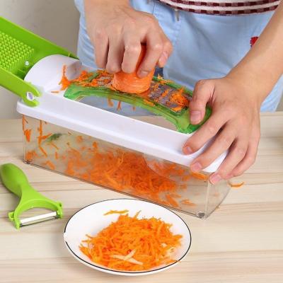 Nicer Dicer Plus Cortador Fatiador e Ralador de Legumes Verduras Frutas