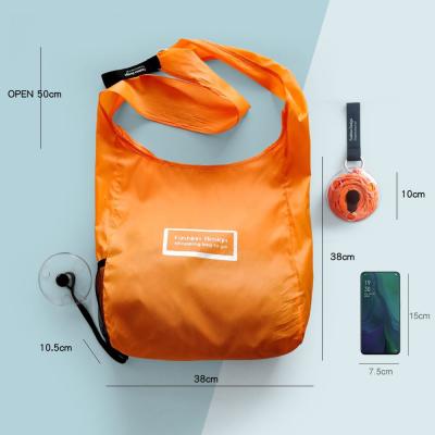 Nova Bolsa Sacola de Compras Mágica de Enrolar Reutilizável To Roll Up