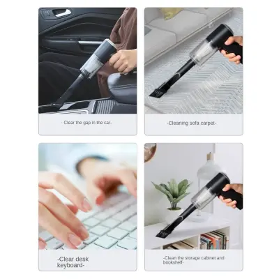 Aspirador Portátil Sem Fio Automotivo Recarregável Premium 3 em 1