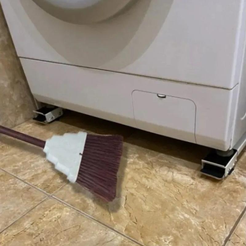 Base Suporte Com Rodinhas Para Geladeira, Fogão, Máquina de Lavar