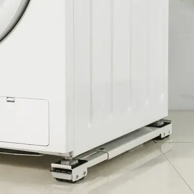 Base Suporte Com Rodinhas Para Geladeira, Fogão, Máquina de Lavar
