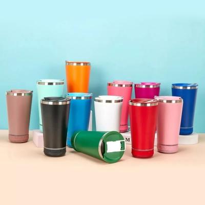 [OFERTA 🔥] Copo Térmico Tipo Stanley com Caixa de Som Bluetooth – Sem Estampa