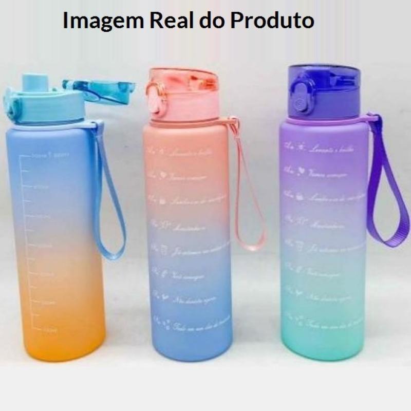 [OFERTA 🔥] Garrafa De Água Squeeze Colorida – 800 ml