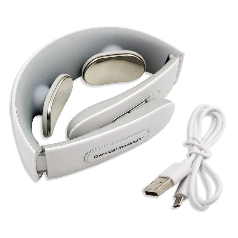 [OFERTA 🔥] Massageador Cervical Elétrico Portátil De Pescoço