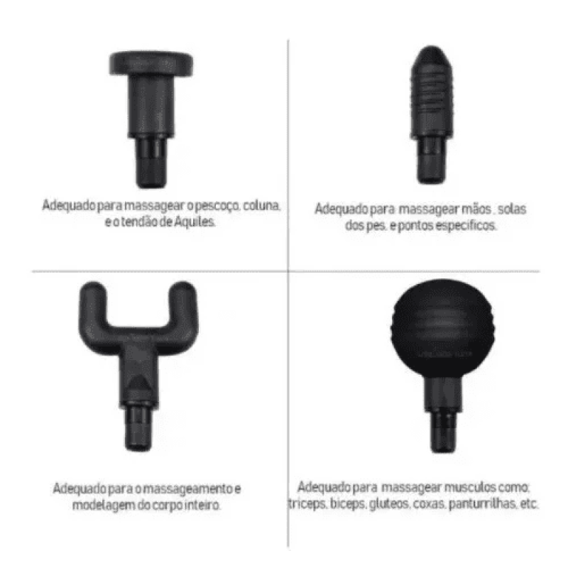 [OFERTA ?] Massageador Pistola Elétrico Profissional Muscular Original