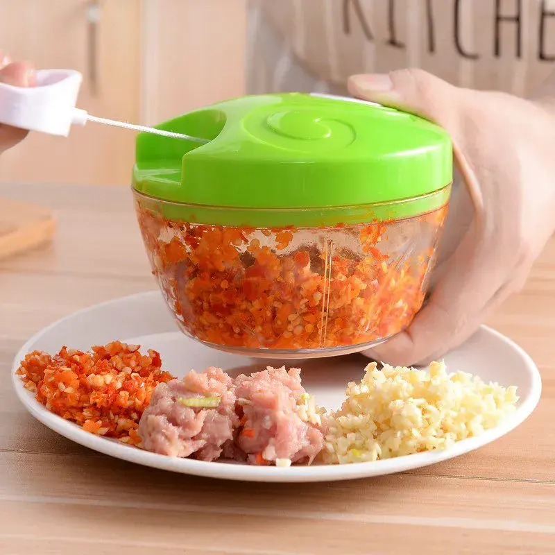 Processador Alimentos Manual 3 Lâminas Triturador
