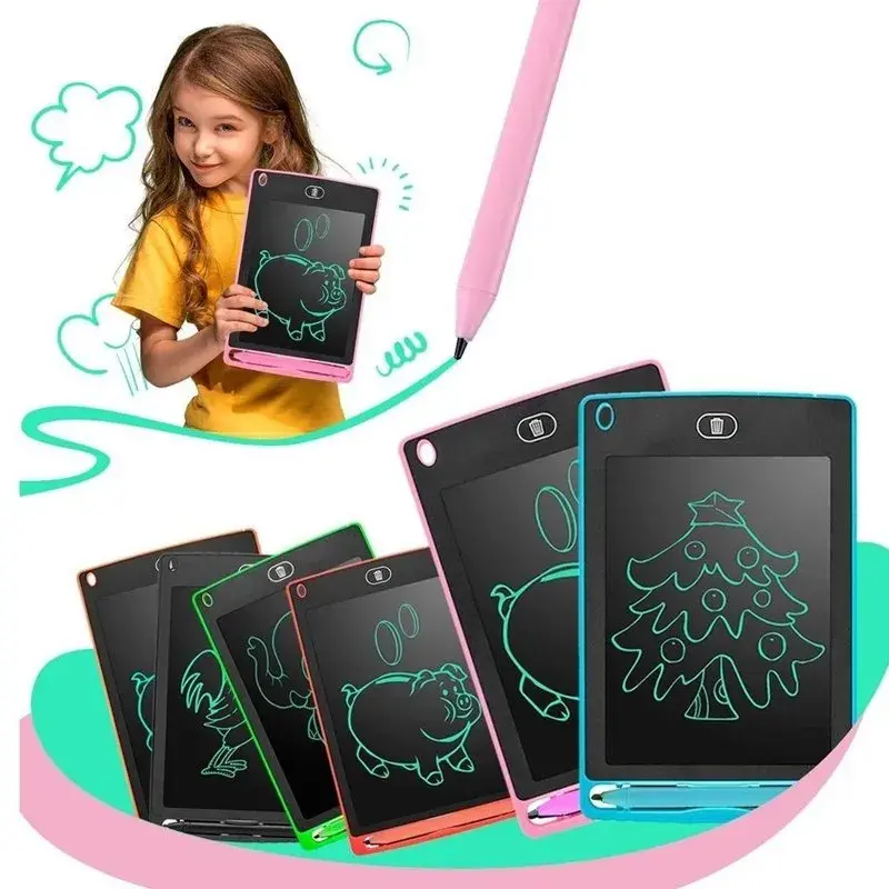 Tablet Infantil LCD Lousa Mágica 8,5″ – Para Desenho e Estudo