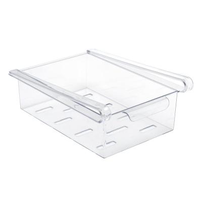 Organizador Geladeira Gaveta Quadrado Frutas Transparente