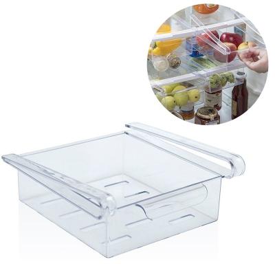 Organizador Geladeira Gaveta Quadrado Frutas Transparente