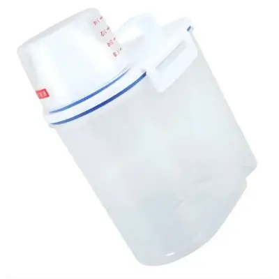 Organizador Pote Hermético com Copo Medidor para Mantimentos 1,5L