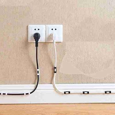Passa Fio Fixador Organizador de Cabos – Kit com 10