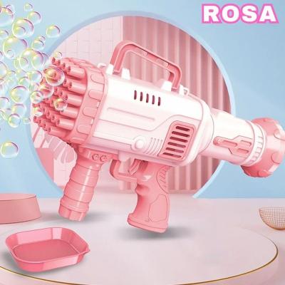 Pistola Lança Bolha De Sabão 32 Furos