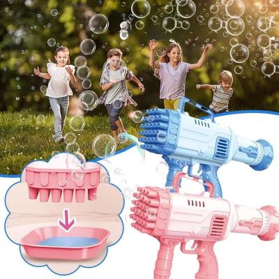 Pistola Lança Bolha De Sabão 32 Furos