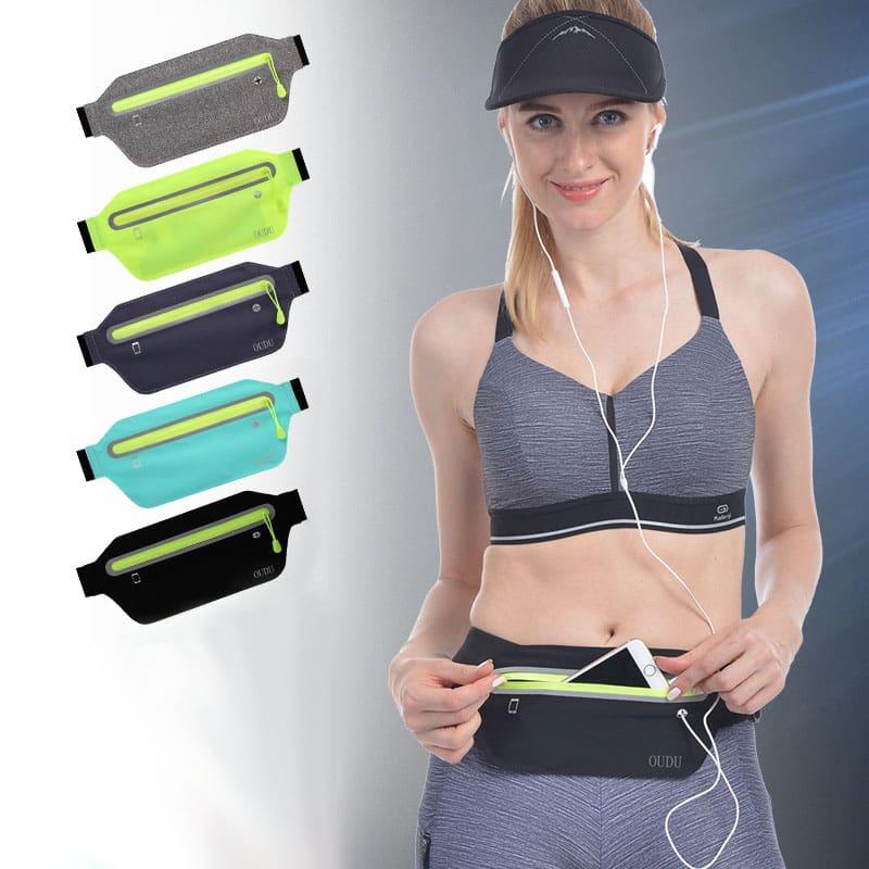 Pochete Ultra Slim Impermeável de Corrida Fitness Para Celular