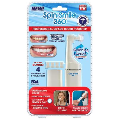 Polidor de Dentes – Branqueador Clareamento e Limpeza Dental Elétrico 360
