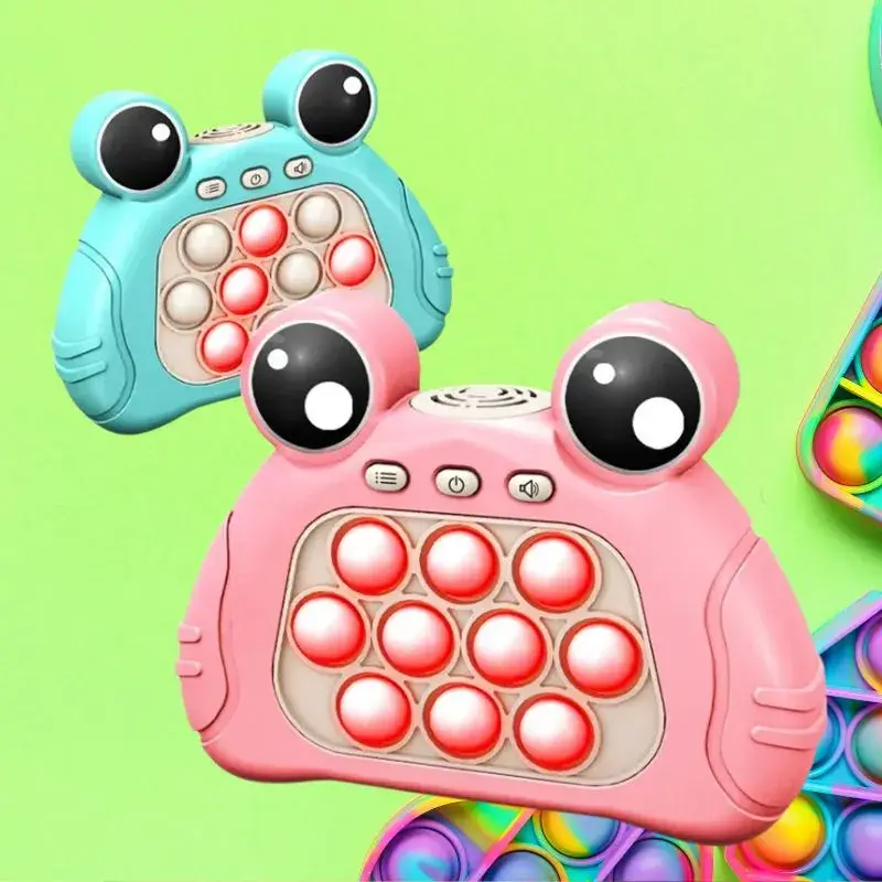 Pop It Eletronico Fidget Brinquedo De Apertar Anti Stress Bichinhos Sapinho