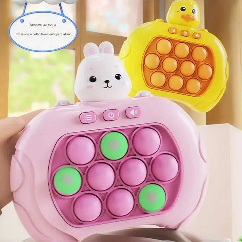Pop It Eletronico Fidget Brinquedo De Apertar Anti Stress Desenhos Sortidos
