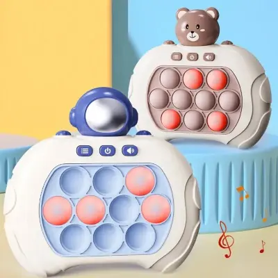 Pop It Eletronico Fidget Brinquedo De Apertar Anti Stress Desenhos Sortidos