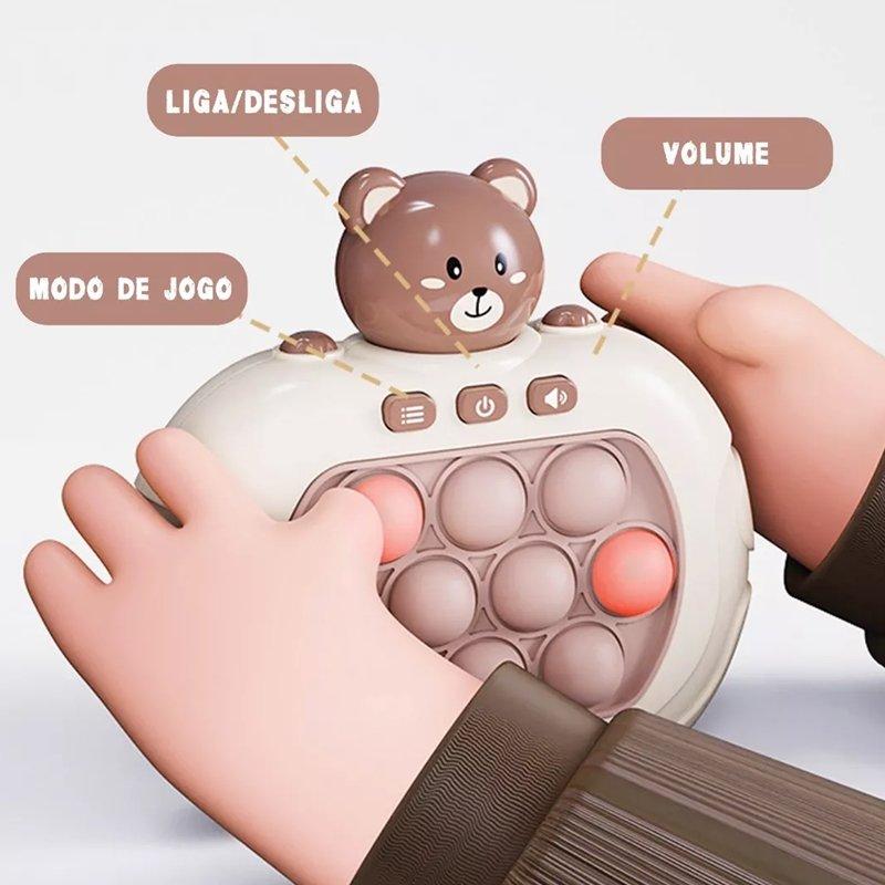 Pop It Eletronico Fidget Brinquedo De Apertar Anti Stress Desenhos Sortidos