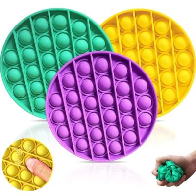 Pop It Fidget Brinquedo de Silicone de Apertar Anti Stress – Atacado