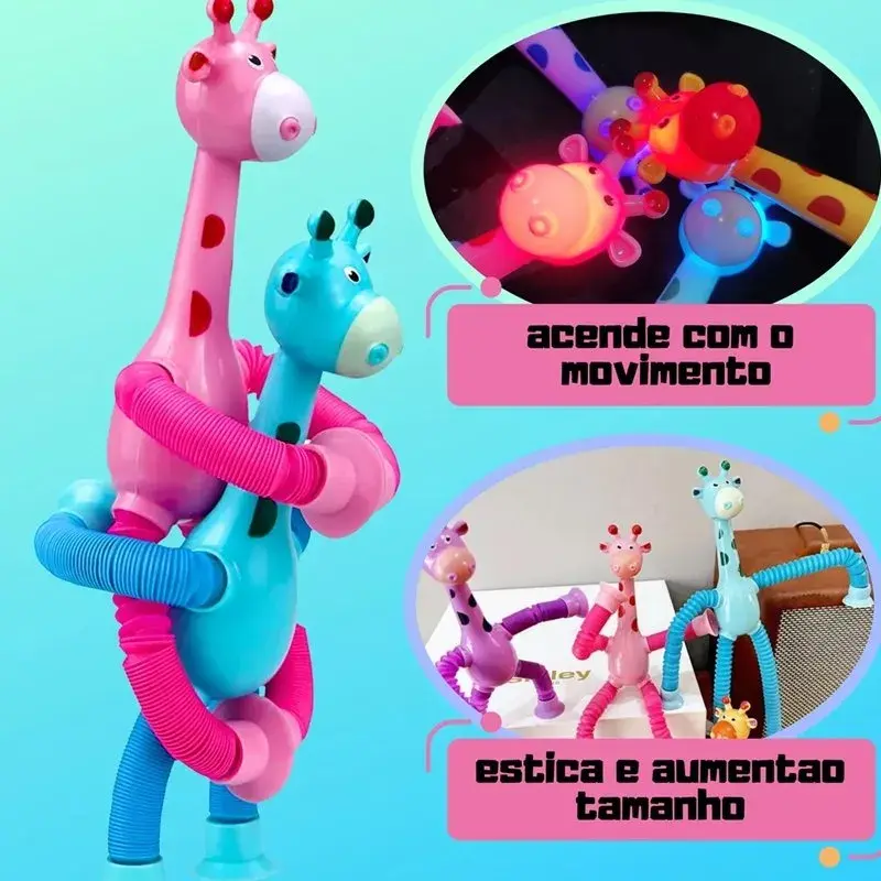 Pop Tube Macaquinho Flexível Com LED