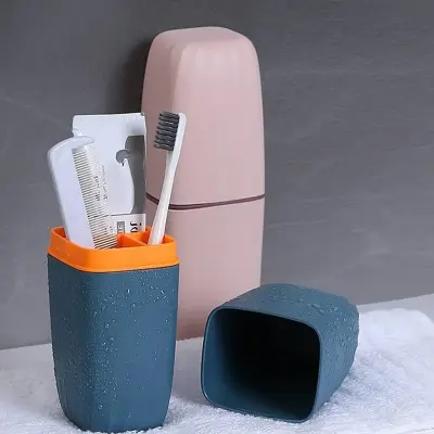 Porta Escova De Dentes Com 3 divisórias