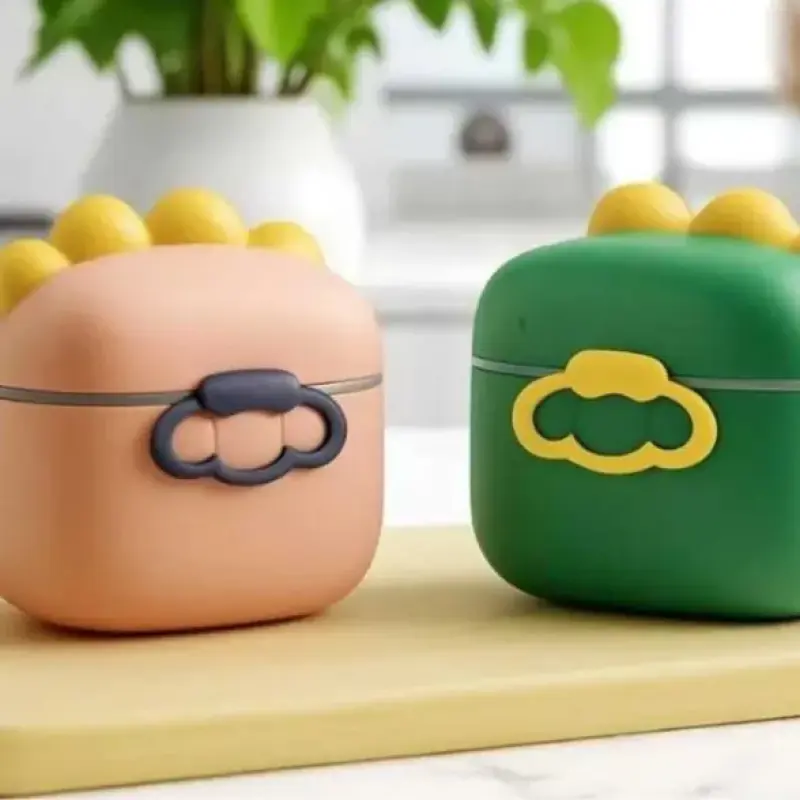 Porta Leite em Pó com Dosador Dino Infantil 400ml