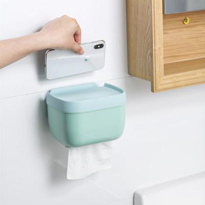 Porta Papel Higiênico Adesivo Sem Furo Suporte Celular