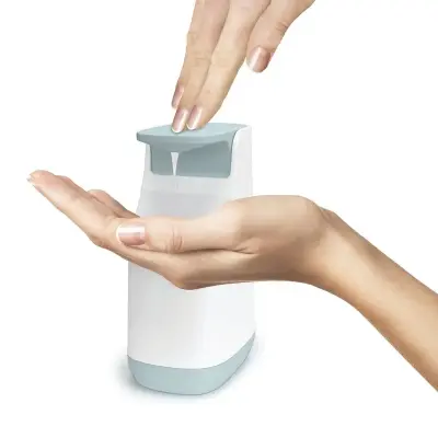 Porta Sabonete Líquido E Álcool Gel Para Cozinha E Banheiro