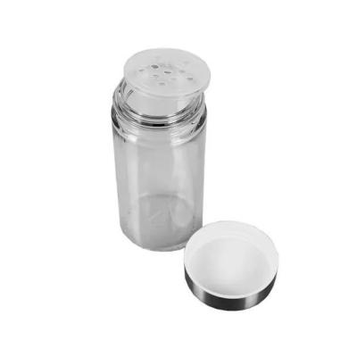 Porta Temperos Giratório 12 Peças Vidro Com Suporte Inox