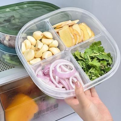 Pote Para Alimentos Com 4 Divisórias