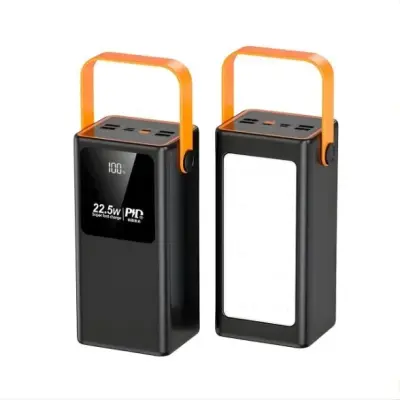 Power Bank 90000mAh Portátil Carregador Externo Universal Com Lanterna
