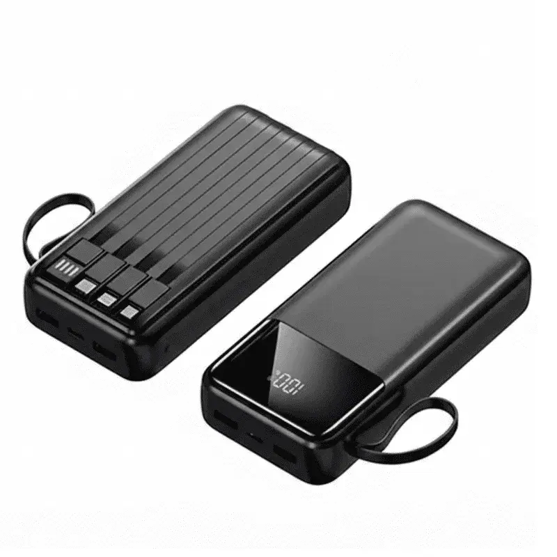 Power Bank Banco de Potência Portátil 20000mAh com Carregamento Rápido