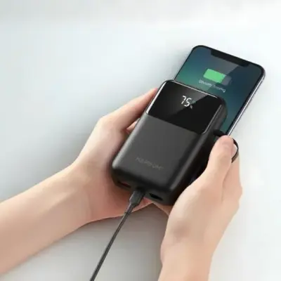 Power Bank Banco de Potência Portátil 20000mAh com Carregamento Rápido