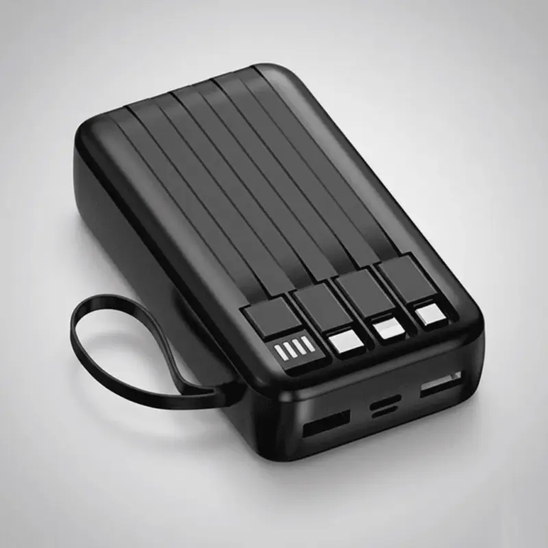 Power Bank Banco de Potência Portátil 20000mAh com Carregamento Rápido