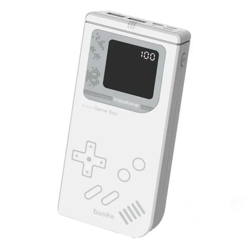 Carregador Portátil Power Bank Formato Mini Game 20000mAh Basike