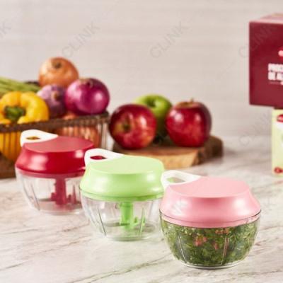 Processador Manual de Alimentos Triturador de Alho e Legumes Clink