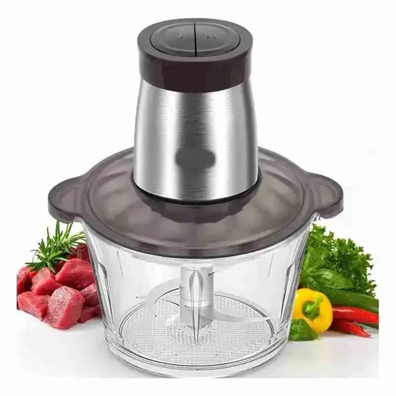 Processador Triturador De Alimentos 2L – Copo de Vidro