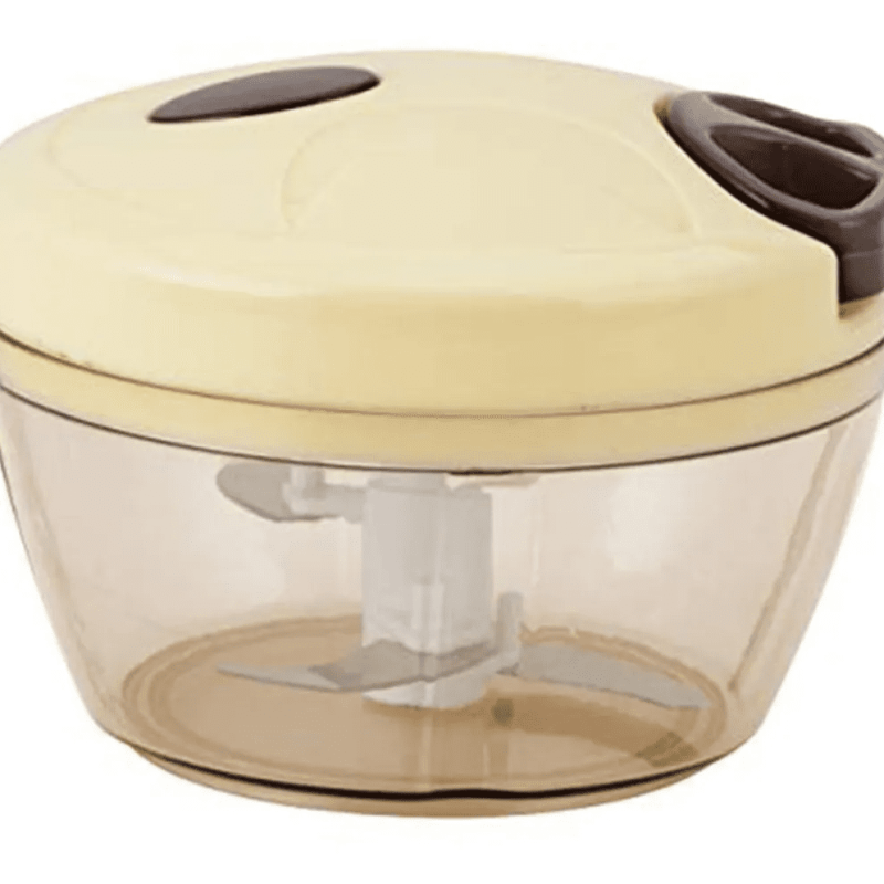 Processador Triturador Manual De Alimentos 3 Lâminas Cozinha