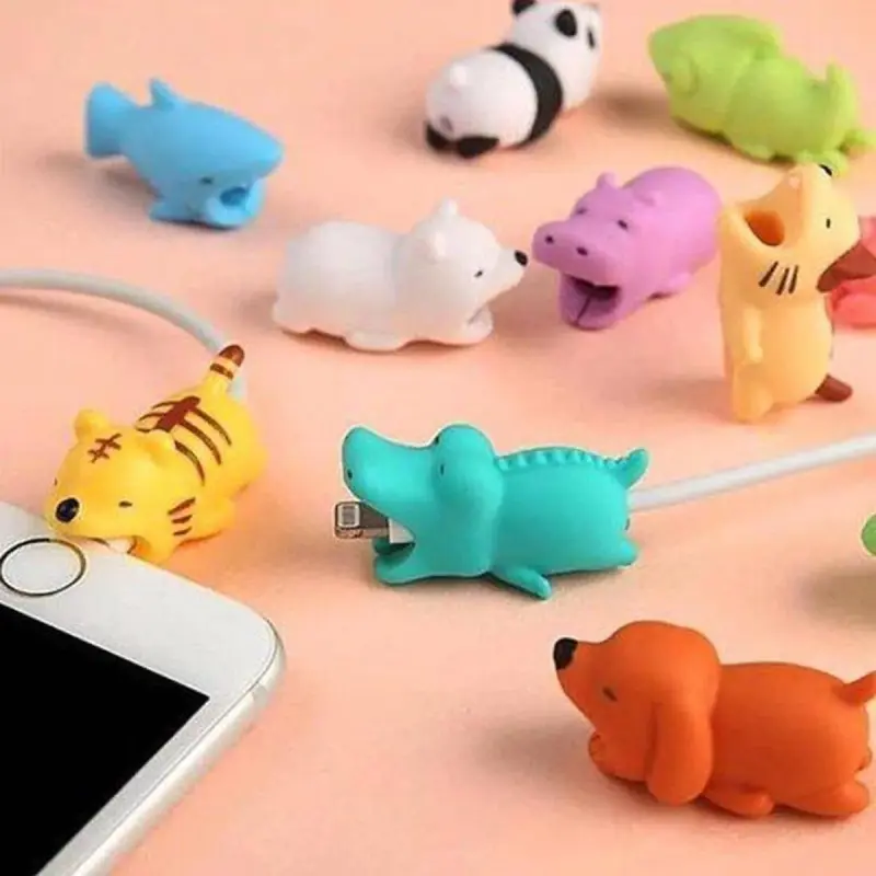 Protetor Cabo Usb Cable Bite Bichinhos Fofinhos