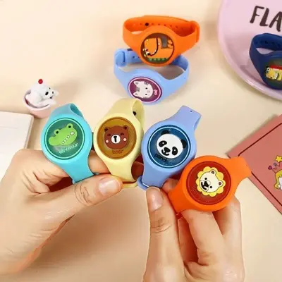 Pulseira Repelente Infantil Anti Mosquito Led