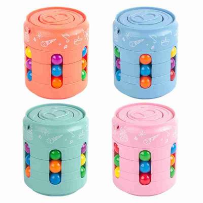 Puzzle Fidget Toy Cubo Infinito Giratório Latinha Anti Stress